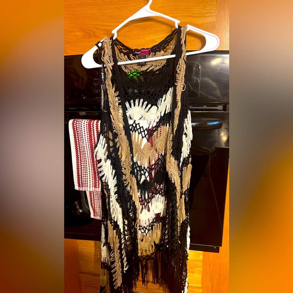 Jacket top Sleeve less